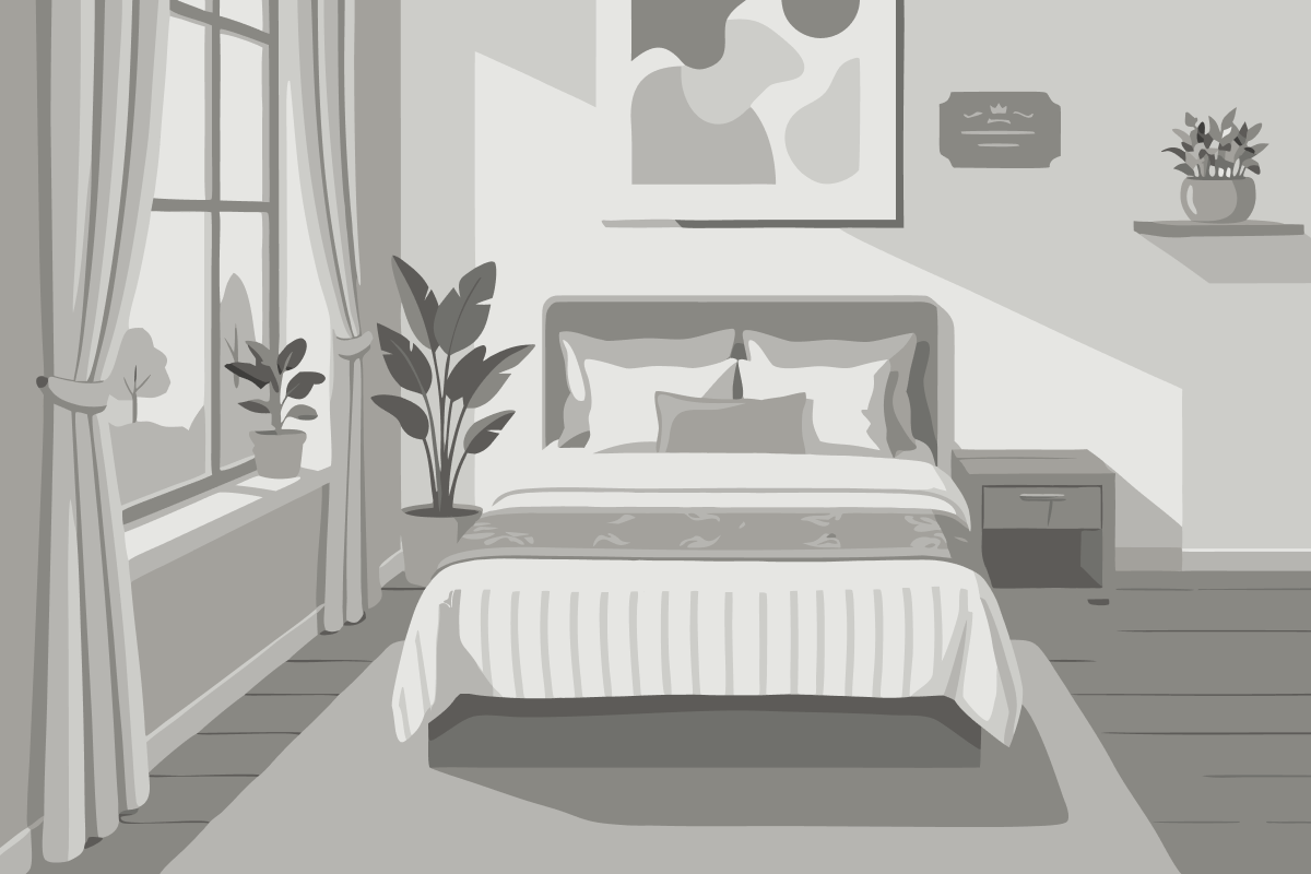 Basic Single Room with Shared Bathroom